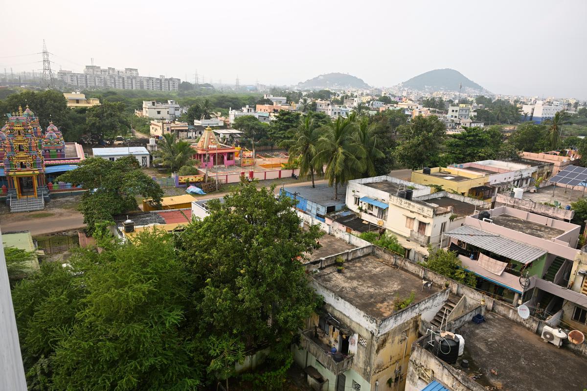 An overview of the APHB Colony which is close to the proposed site of the cement plant.