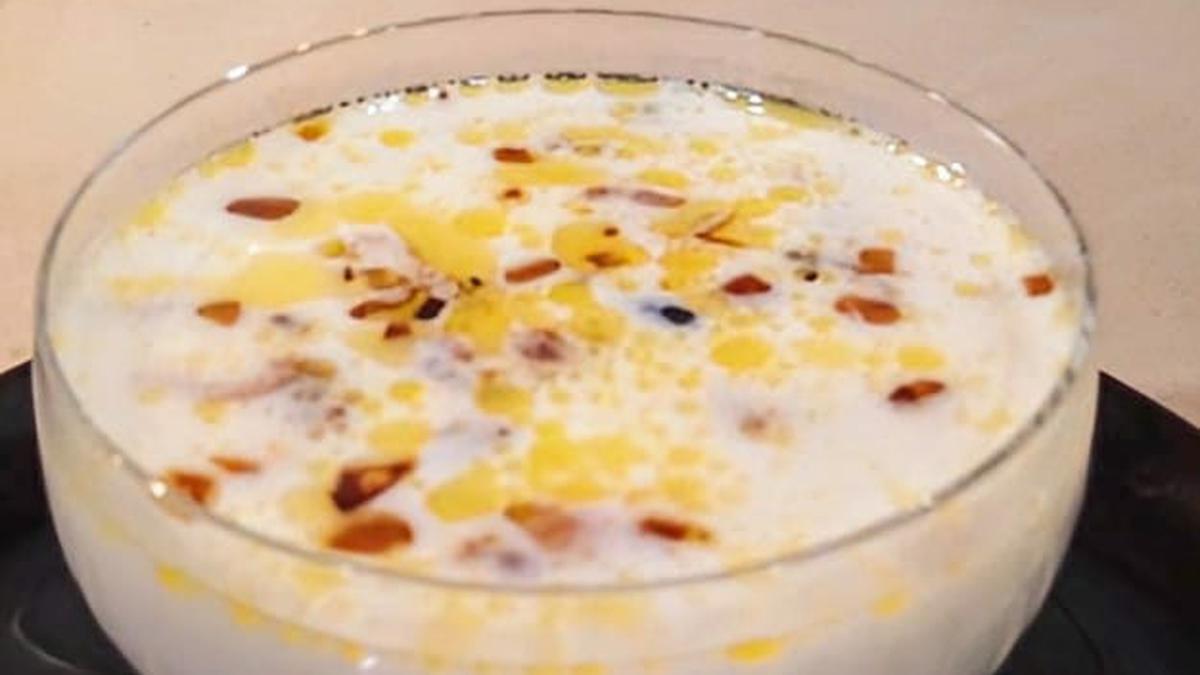 Have you tried the ‘palooda,’ which is served for Iftar?