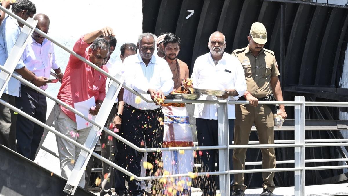 Water from Shenbagathoppu dam in Tiruvannamalai released, to irrigate over 8,000 acres of paddy fields
