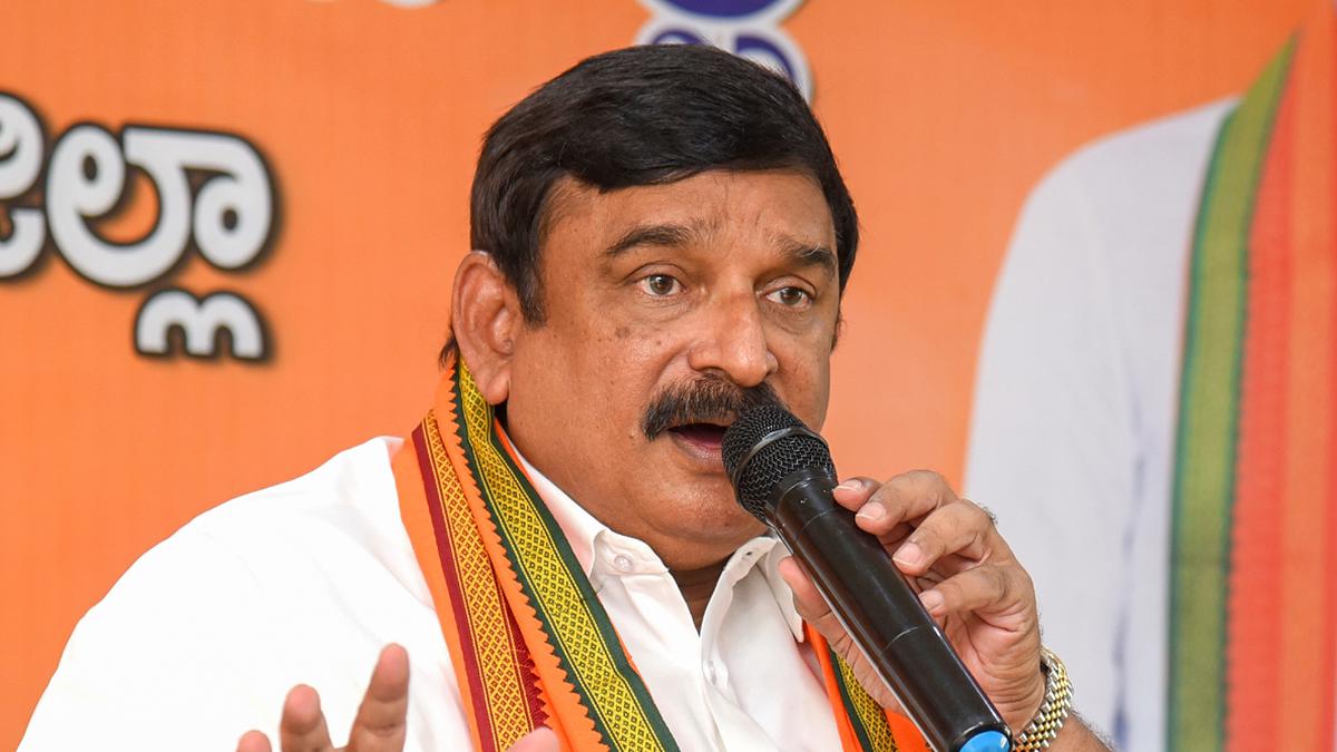 Jagan plans to put Naidu, Lokesh in jail to win elections, alleges BJP leader Vishnu Kumar Raju