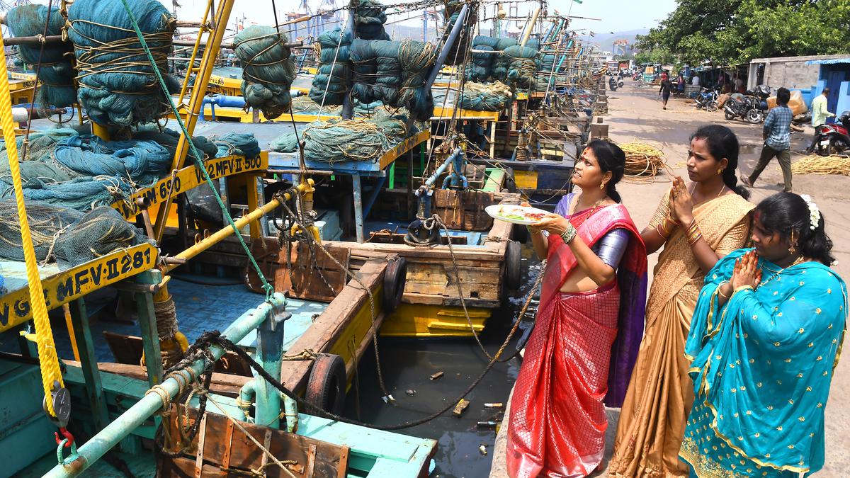 Fishermen gear up for new fishing season as annual ban set to end on June 14 midnight in Andhra Pradesh
