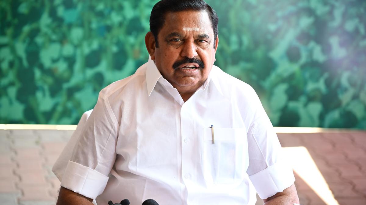 Stock up on essential commodities ahead of rain, Palaniswami urges Chennai residents