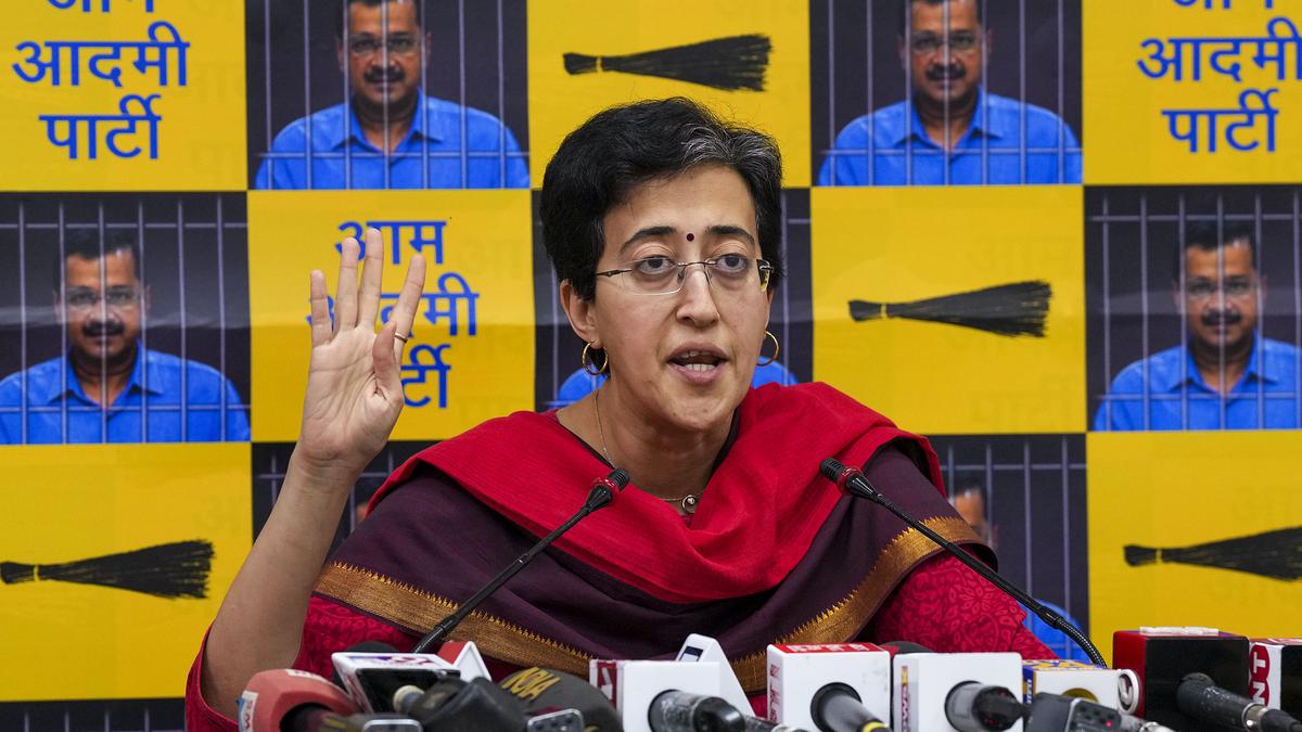 atishi asks ed to reveal action against bjp in money laundering cases after receiving ec notice