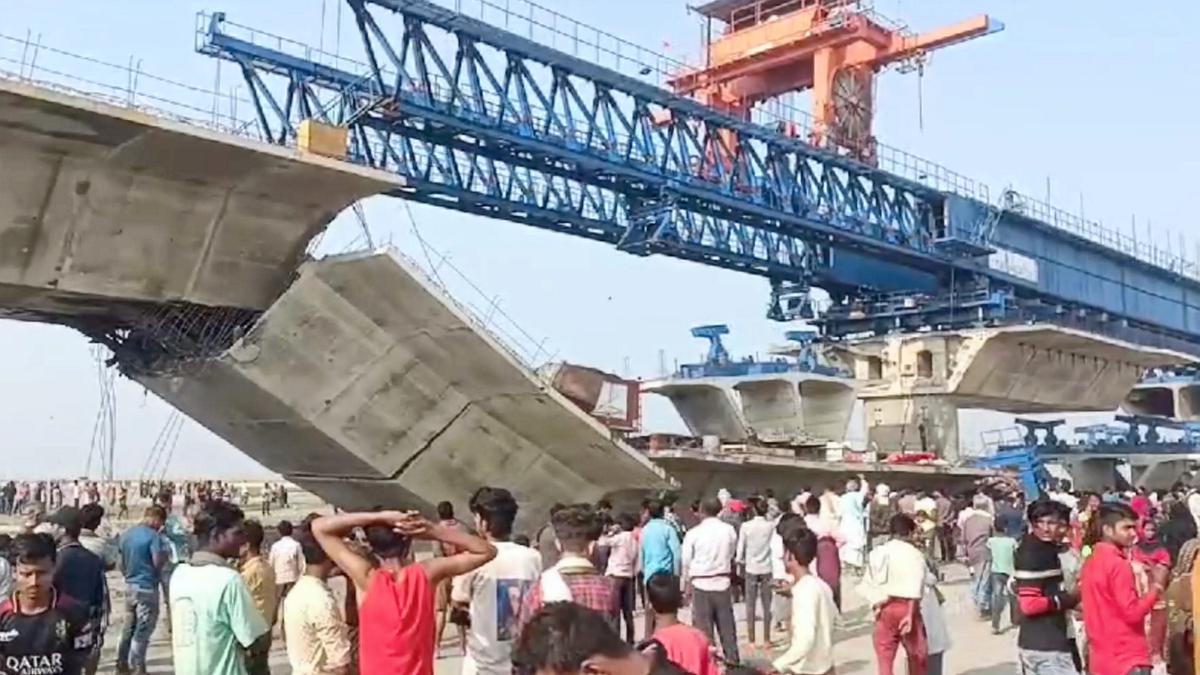 One killed, several feared trapped as under-construction bridge collapses in Bihar's Supaul