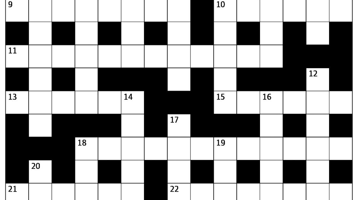 The Sunday Crossword No. 3244