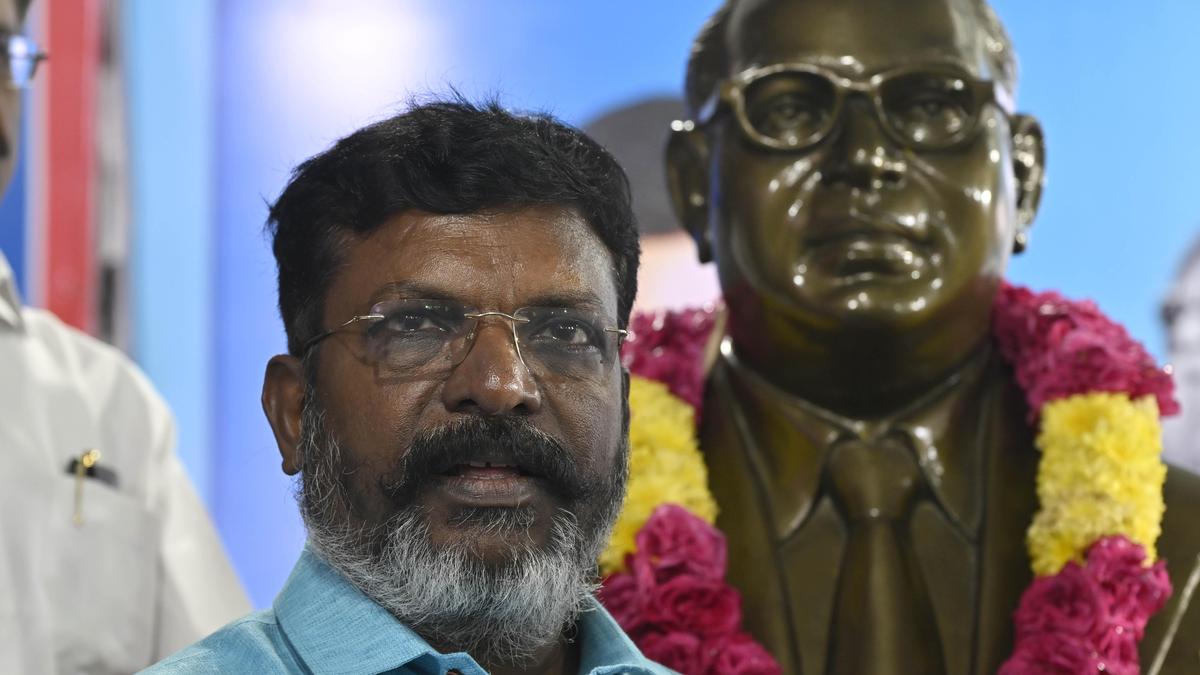 VCK in TVK-led government: Thirumavalavan calls upon cadre to ‘let go and move on’
