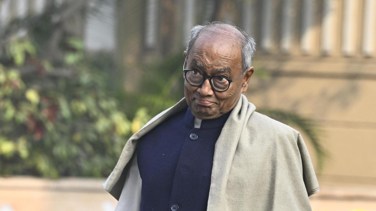 Congress leader Digvijaya Singh “vacating” Rajya Sabha seat, not to seek third term
