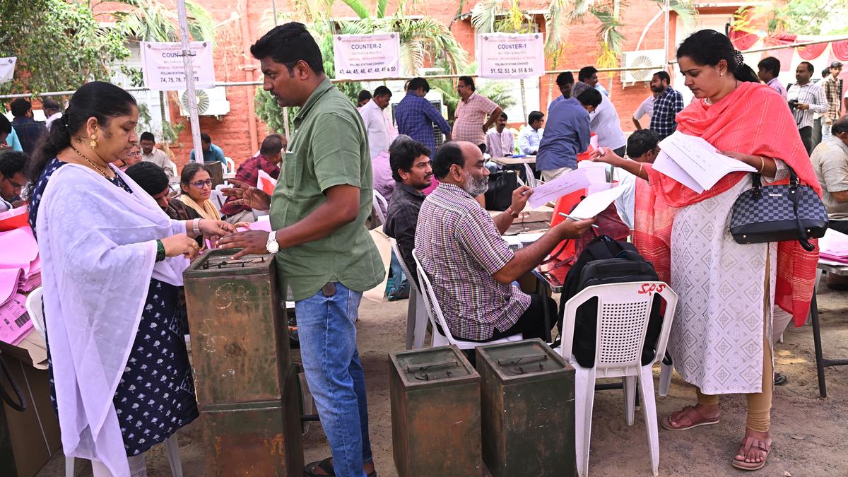 44% MLC vote turnout in Visakhapatnam district