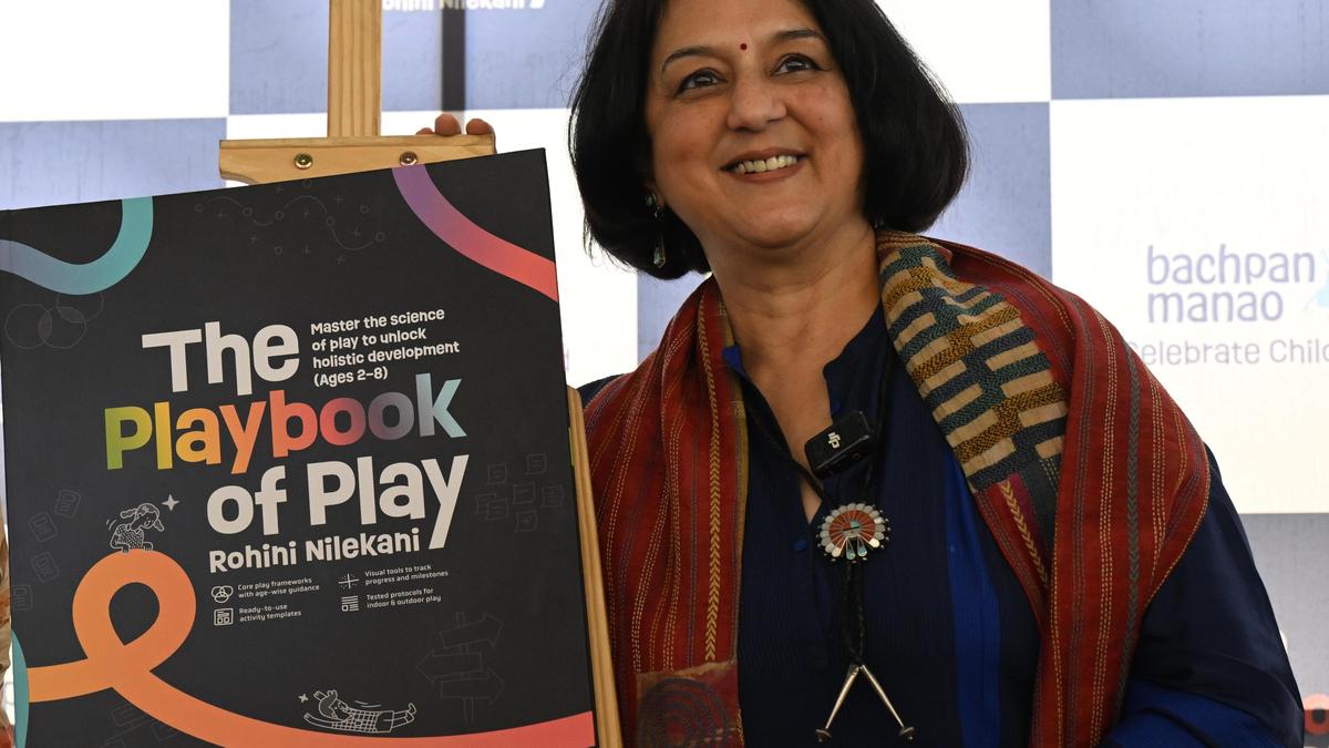 Play is children’s language, honour it, urges Rohini Nilekani
