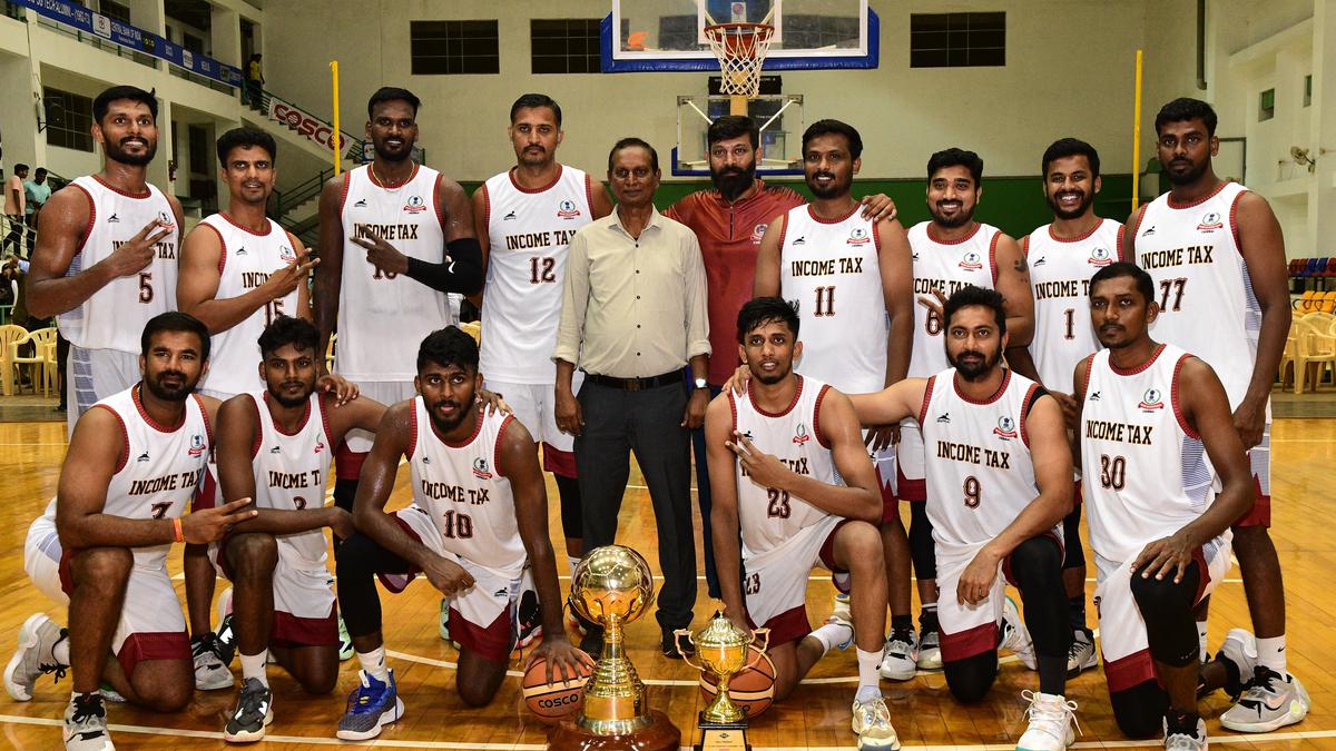Income Tax hoopsters take home the PSG Trophy