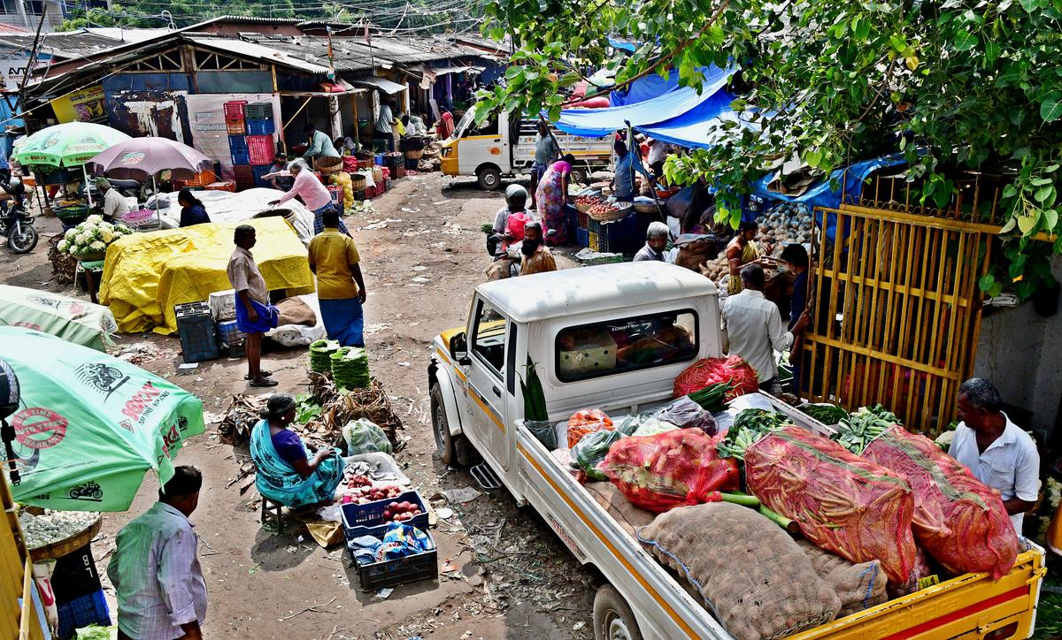 Vegetable markets in Coimbatore city seek better infrastructure, road facilities