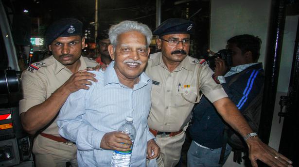 Court's bail conditions for Varavara Rao: Reside in Mumbai, no visitors at home, don't contact co-accused
