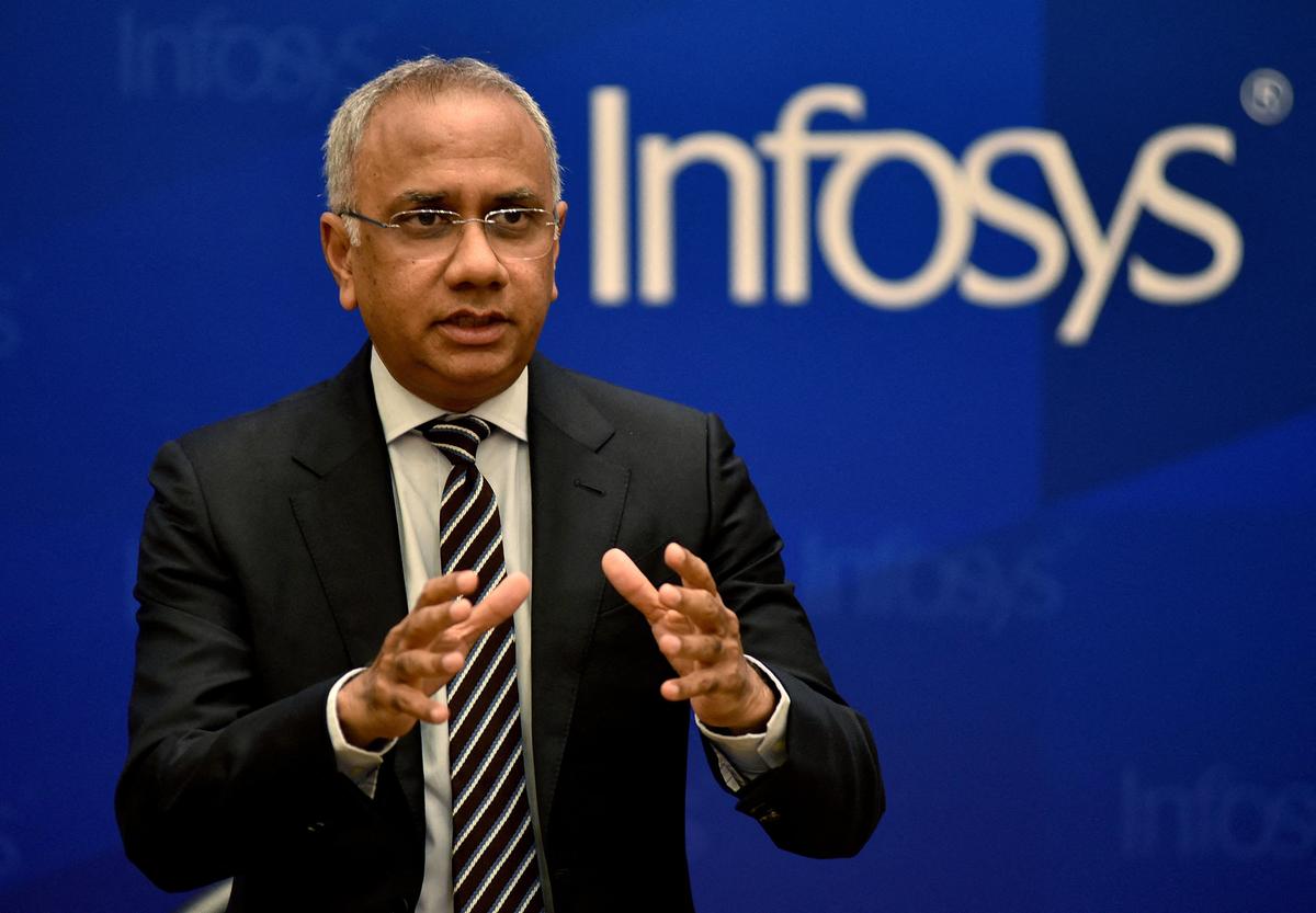 thehindu.com - Pti - Infosys stock rises over 3% after strategic tie-up with Anthropic