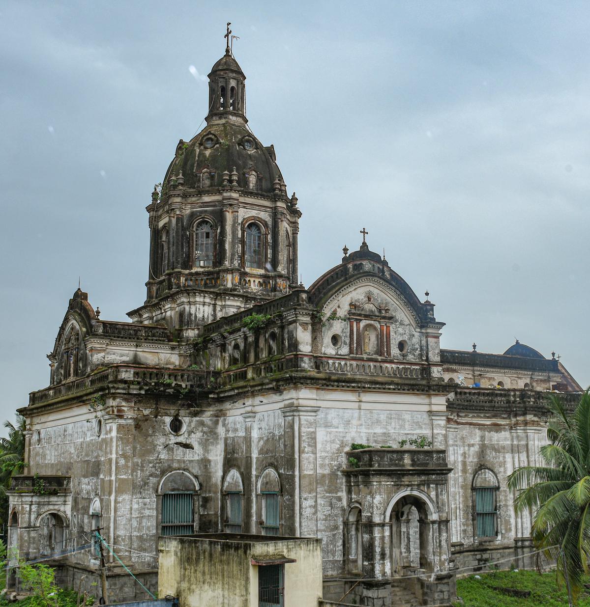 A view of St. Joseph’s Church in Perumpannaiyur village, Tiruvarur district. 