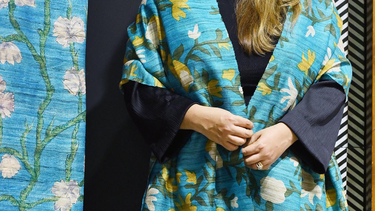 Chennai designer Neesha Amrish’s handmade stoles are now at the Van Gogh museum store in Amsterdam