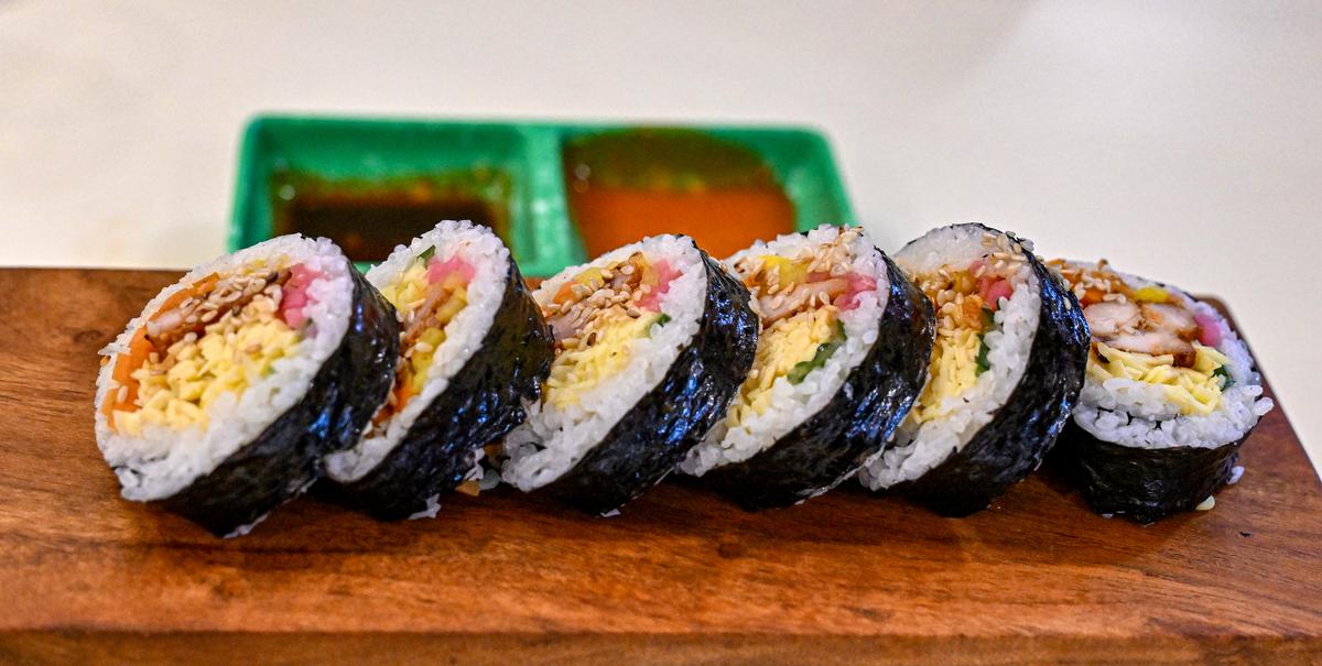 Korean dish displayed at the newly opened restaurant Nuinui in Visakhapatnam. Korean dish displayed at the newly opened restaurant Nuinui in Visakhapatnam.