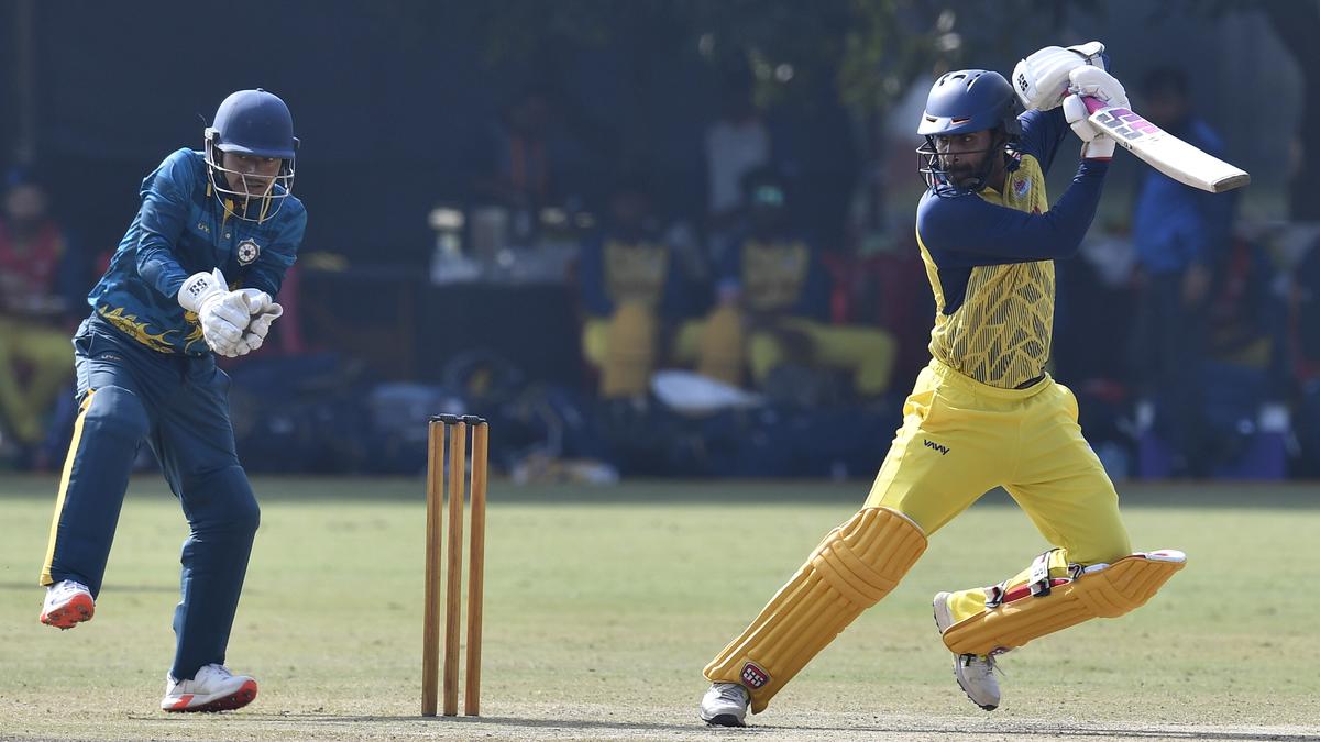 Tamil Nadu romps to second straight win in Syed Mushtaq Ali Trophy