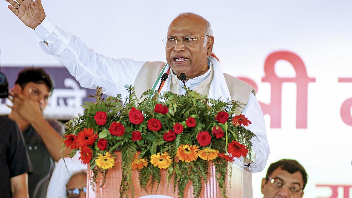 Mallikarjun Kharge: Conscious decision by Congress to contest on lesser seats to keep Opposition together