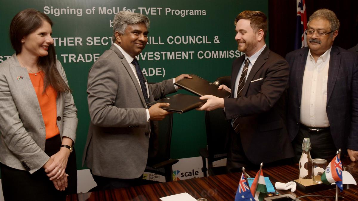 Austrade signs MoU with Leather Sector Skill Council on training standards