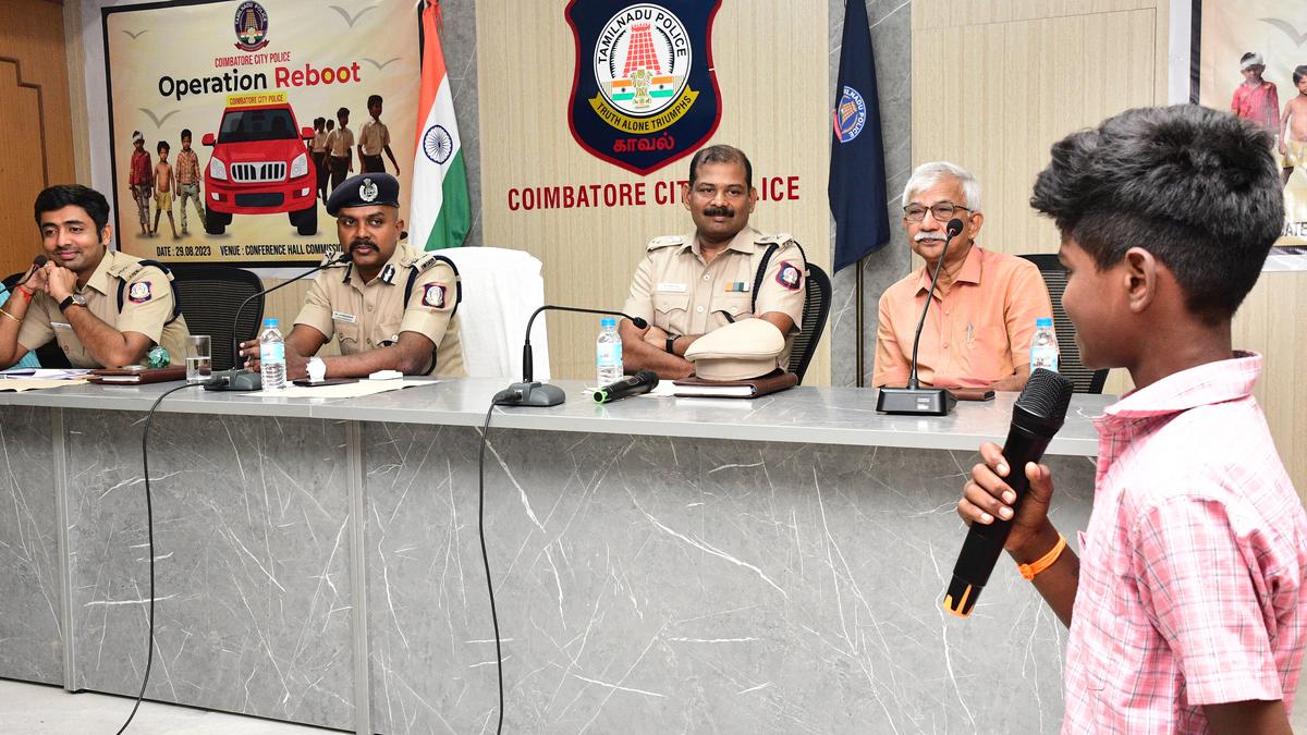 Coimbatore City Police help 173 school dropouts rejoin school, plan to step up ‘Police Akka’ project