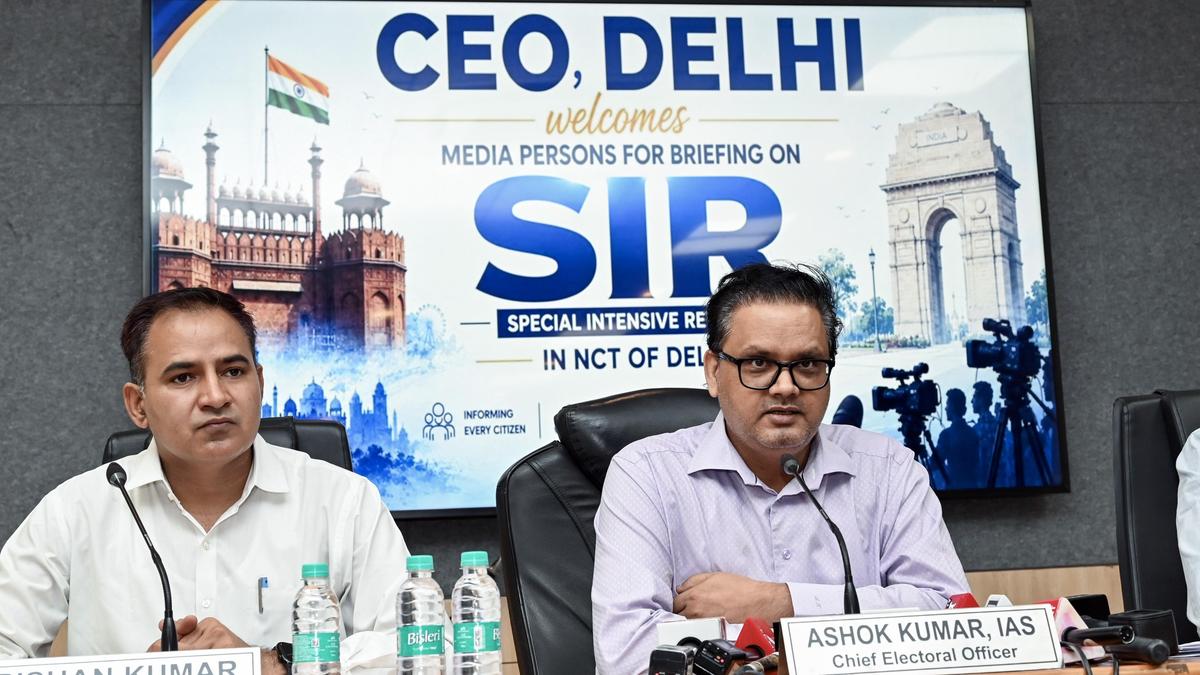 SIR to begin on June 30, final electoral roll on October 7: Delhi CEO