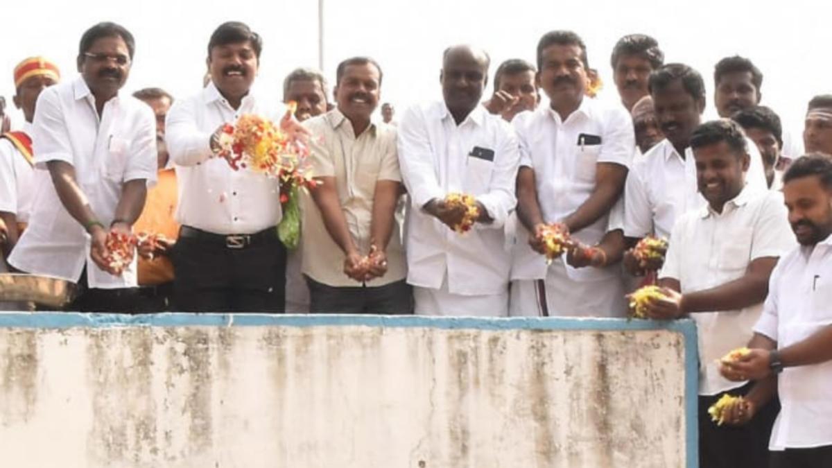 Nagavathi reservoir in Dharmapuri opened for irrigation