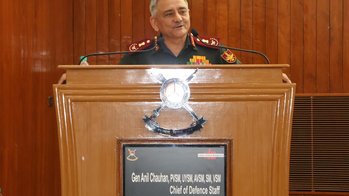Adaptability, not fitness is key to survival in modern warfare: CDS Gen Anil Chauhan