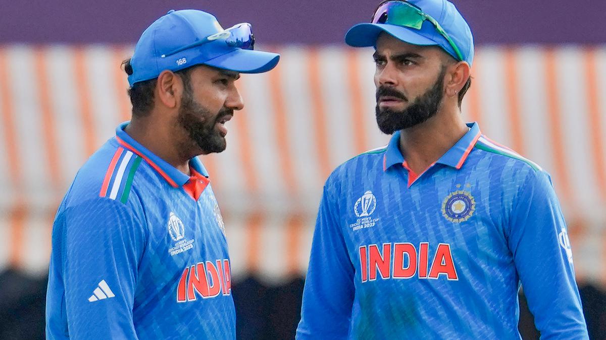 Cricket World Cup 2023 | Virat Kohli bowls to Rohit Sharma in the nets as India trains for England game