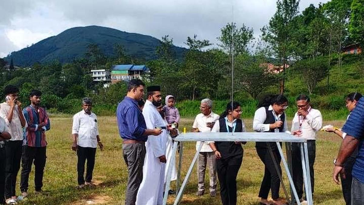 Rocket built by students of Idukki engineering college to launch