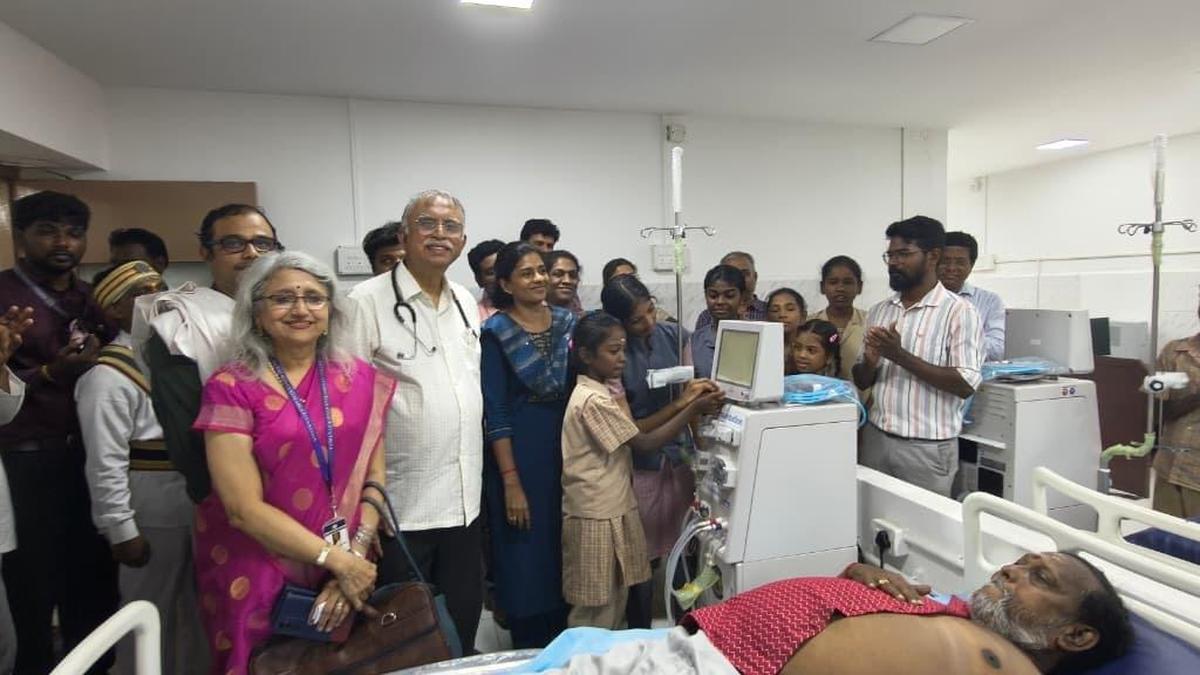 HCL Foundation hands over five dialysis units to UPHC in Madurai Corporation