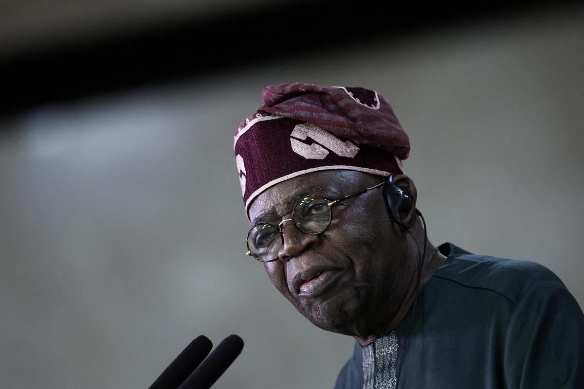 Nigeria's President Bola Tinubu