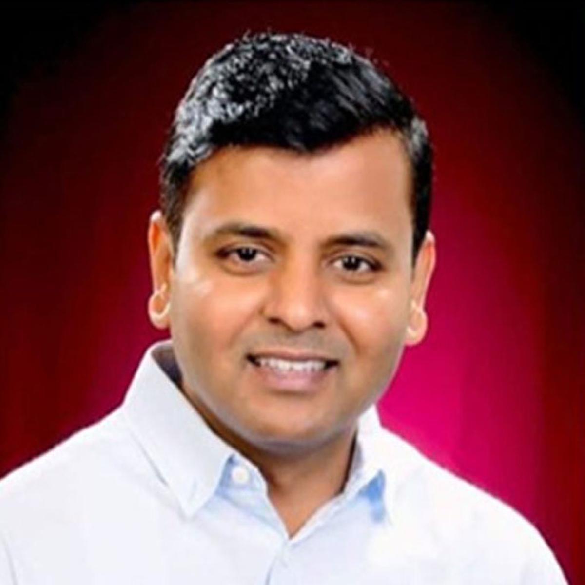 Basavaraj Kyavator, BJP candidate for the Koppal Lok Sabha seat.
