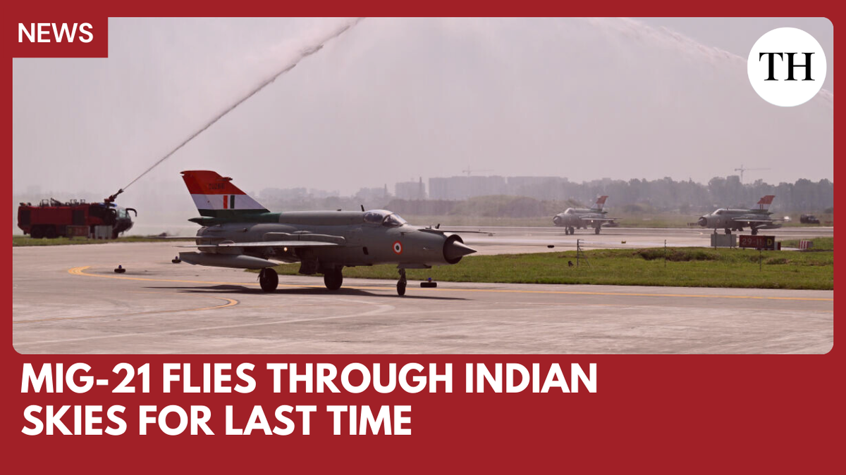 Watch: ‘National pride’ MiG-21 flies through Indian skies for last time