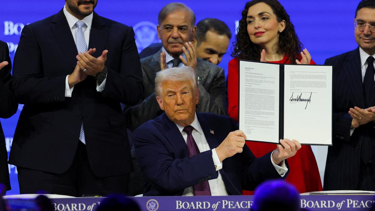 Trump launches ‘Board of Peace’ at Davos