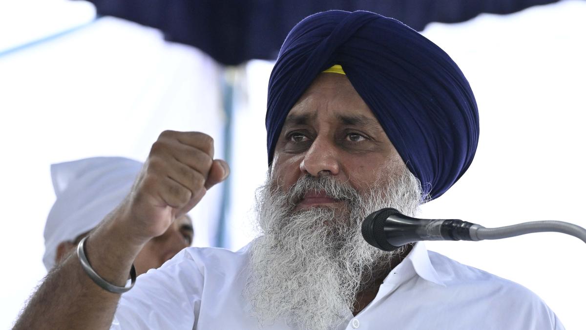 Sukhbir Singh Badal resigns as Shiromani Akali Dal president