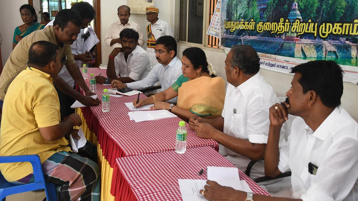 Basic amenities demanded at grievance day meeting