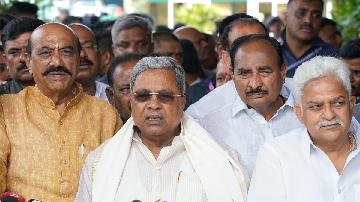 When HDK is out on bail, BJP has no moral right to seek my resignation: Karnataka CM Siddaramaiah