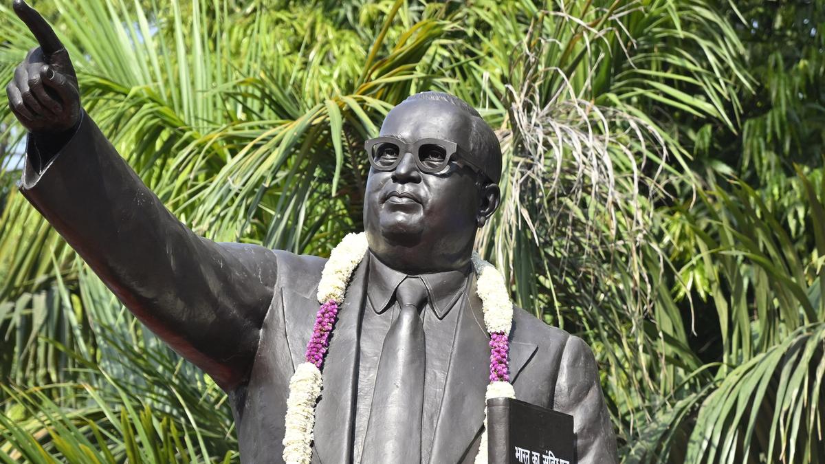 Ambedkar statue vandalised in U.P.'s Ballia