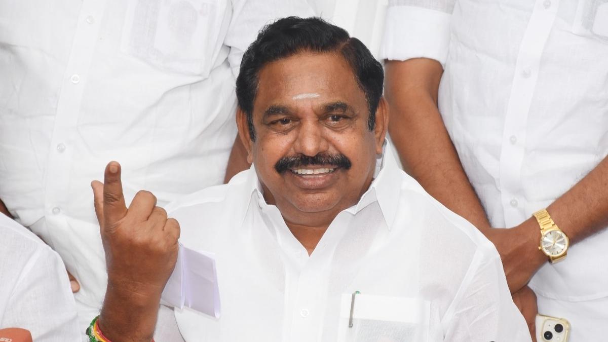 AIADMK is ready to face ‘false cases’ foisted by DMK government, says Palaniswami