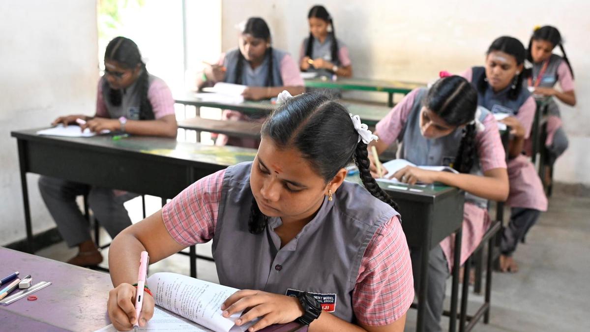 SSLC board examination begins in Erode, Salem and Namakkal districts