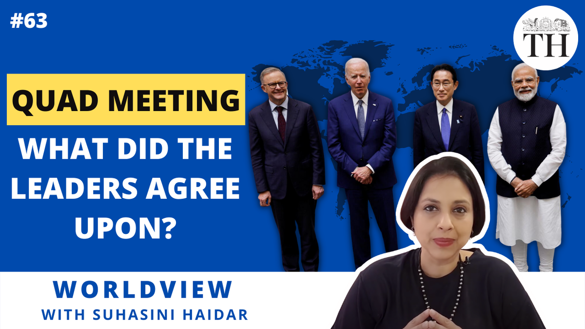 Worldview with Suhasini Haidar | Quad Meeting: What did the leaders agree upon?