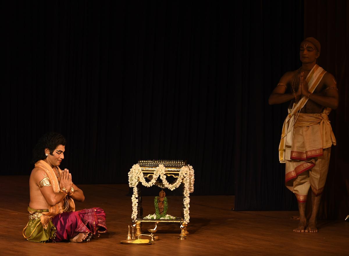 ‘Bhakta Jayadev’ - a dance drama that was presented at Kalakshetra Foundation in Chennai, in 2022. 