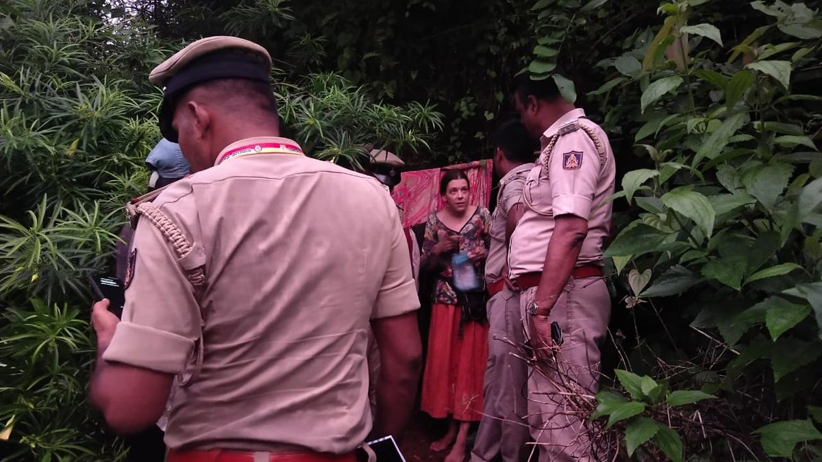 Russian woman found living in Karnataka’s Gokarna cave with two daughters, rescued