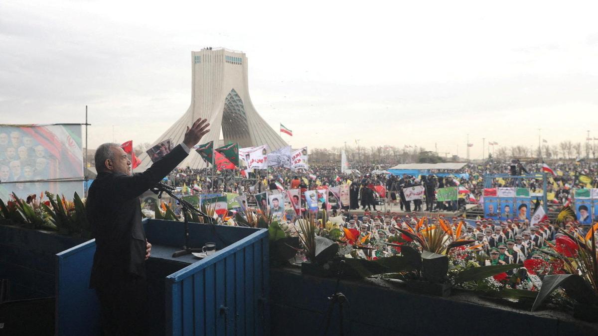 Iran marks revolution anniversary with rallies amid U.S. threats