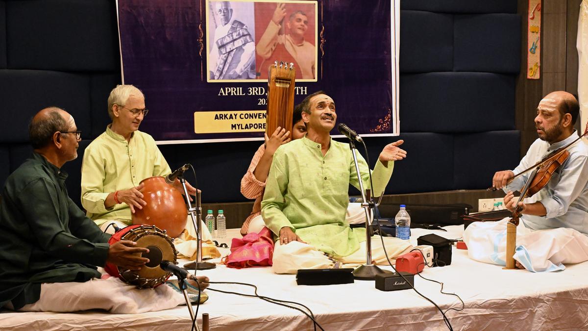 Pattabhirama Pandit’s concert evoked memories of two legendary Carnatic musicians