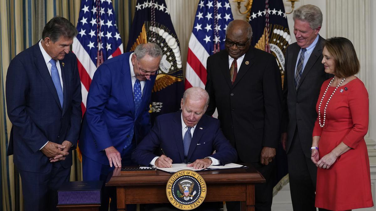 Biden signs landmark health, climate and tax bill into law