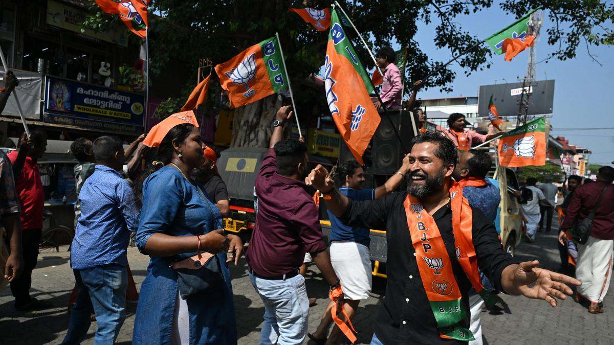 BJP-led NDA makes it big in Thripunithura