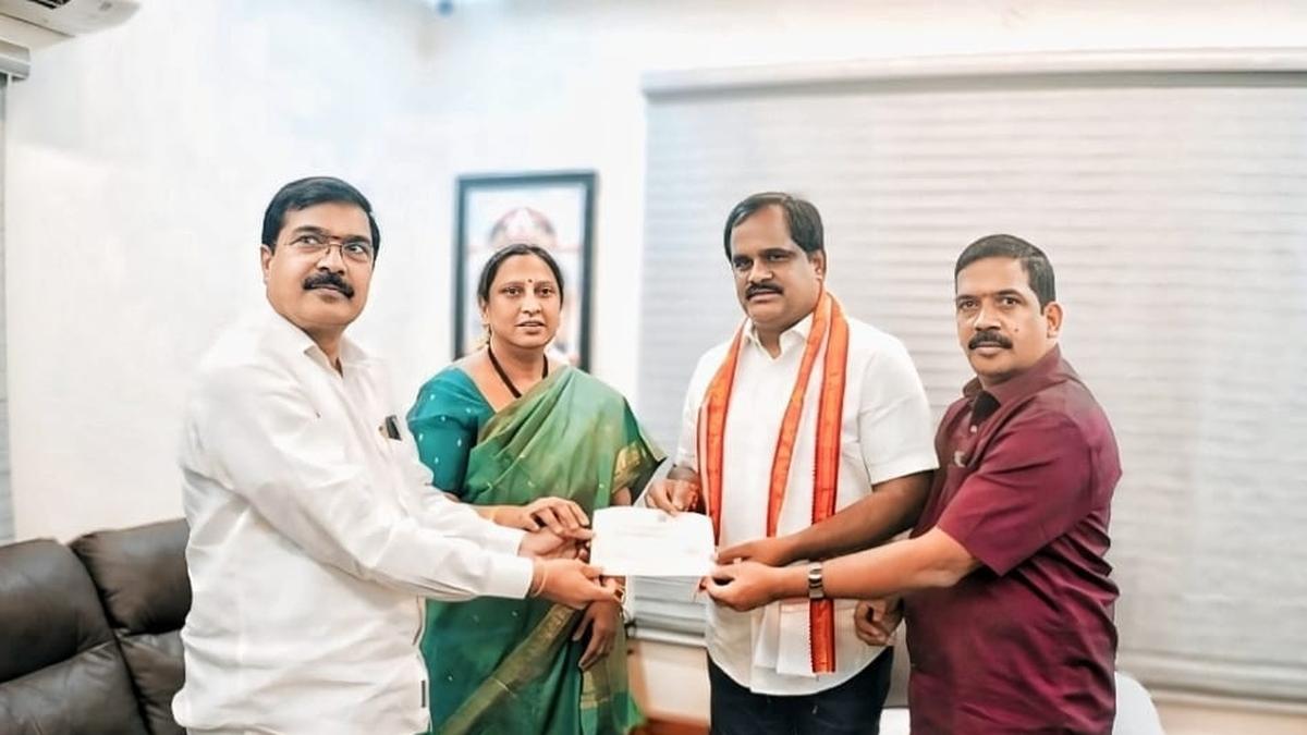 ‘Margasiramasotsavam’ poster released at Kanaka Mahalakshmi temple in Visakhapatnam