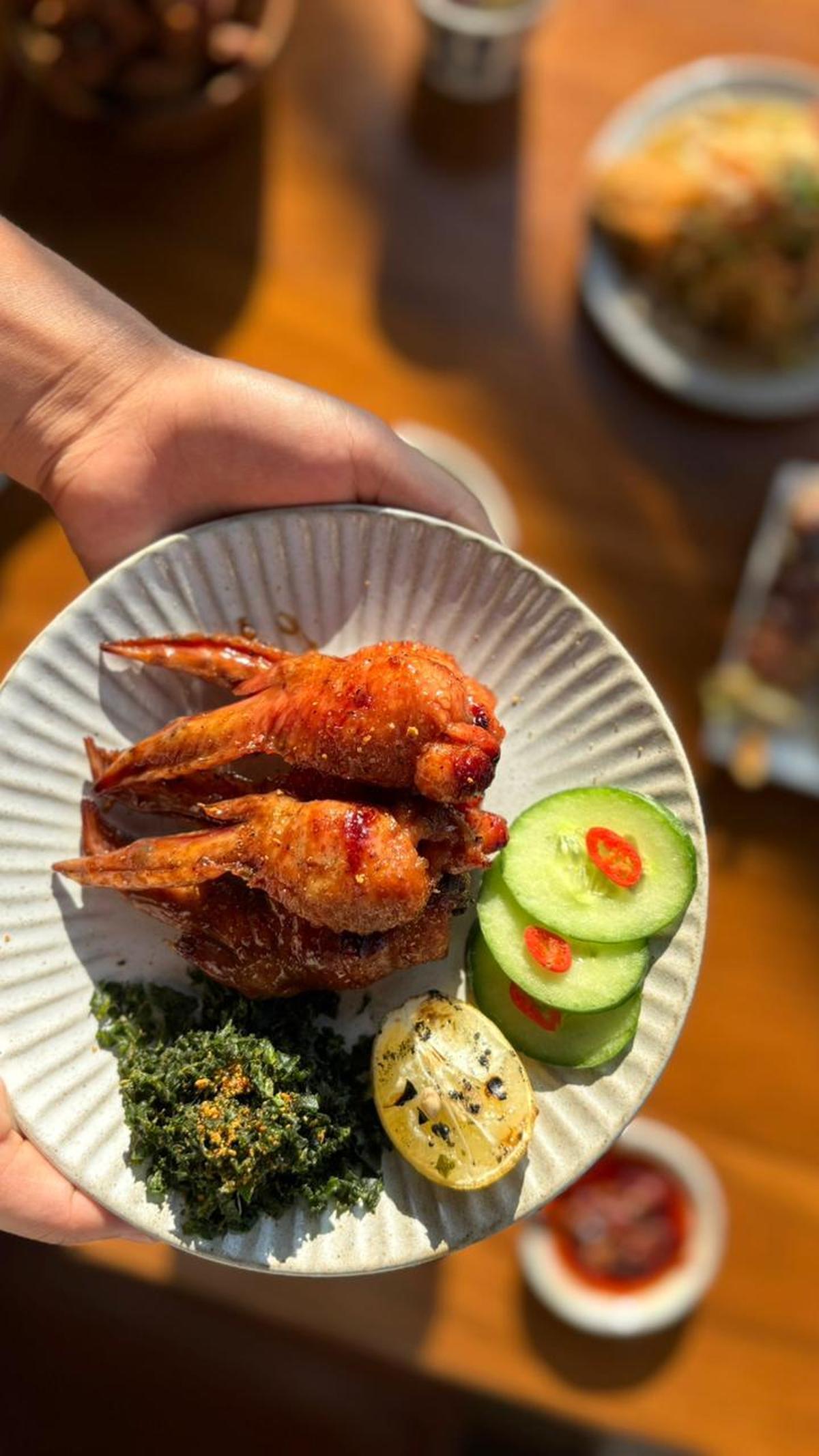 Stuffed chicken wings