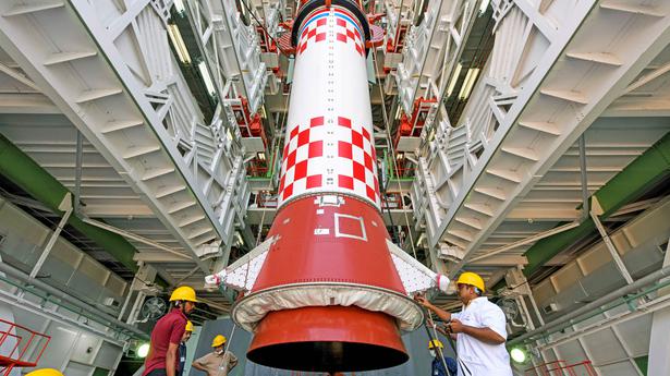 ISRO SSLV-D1/EOS-02 mission launch live | SSLV mission takes off at 9:18 a.m.